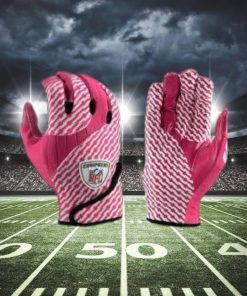 GUANTES REEBOK RECEPTOR PINK (NFL)
