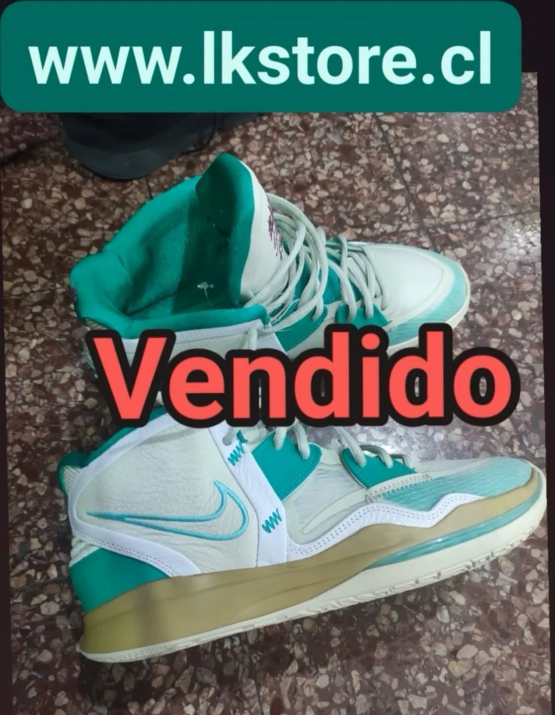 www.lkstore.cl
Grx Rodrigo por la confianza depositada en nuestros artículos Nike Kyrie Infinity desde Santiago.#lkstore #lknicks_store #ventasonline #zapatillasbasket #basketchile #enviosatodochile 
#Seguimosdandosolucionesasusnecesidadesdeportivas