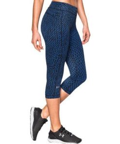 UNDER ARMOUR LEGGING 3/4 PRIMTED (CMPRSS)