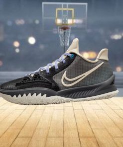 * NIKE BSK KYRIE 4 LOW BLACK BONE