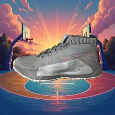 * ADIDAS DAME 5 TEAM 'Light Onix' (BSK)
