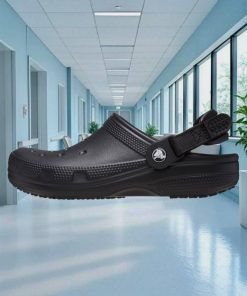CROCS WORK CLOG CLASSIC BLK (SNDLS)