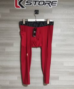 UNDER ARMOUR HEATGEAR 3/4 RED (CMPRSS)